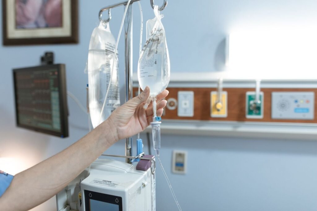 Profissional de saúde no hospital