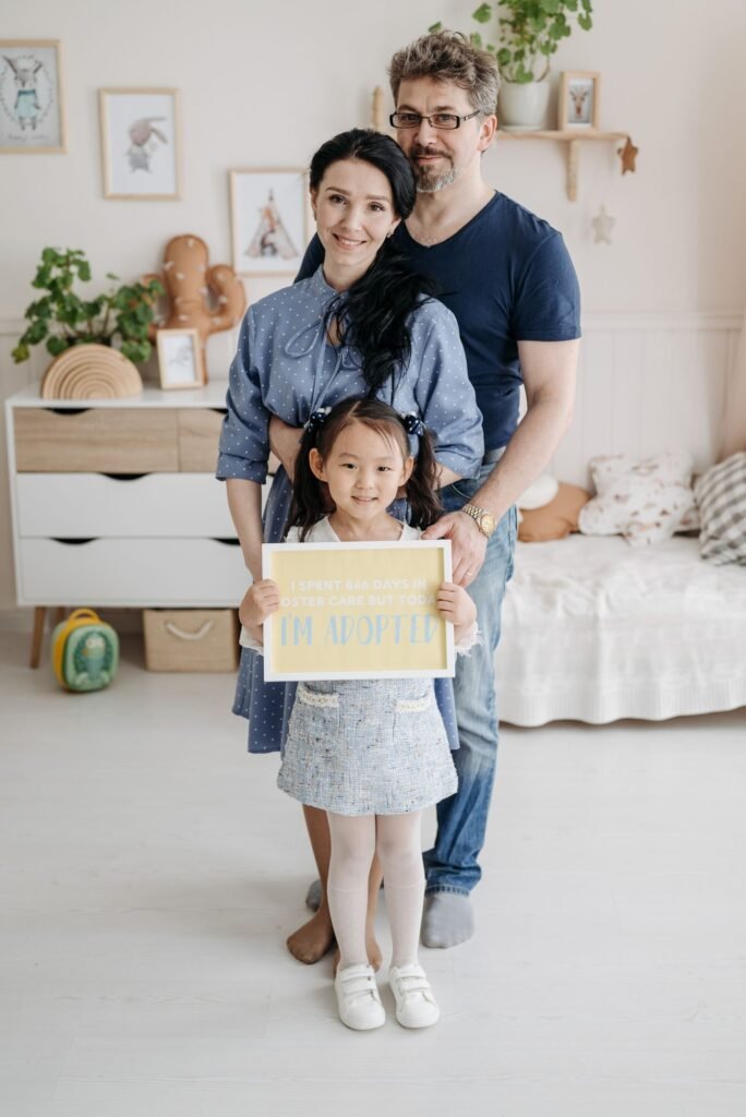 Família com criança