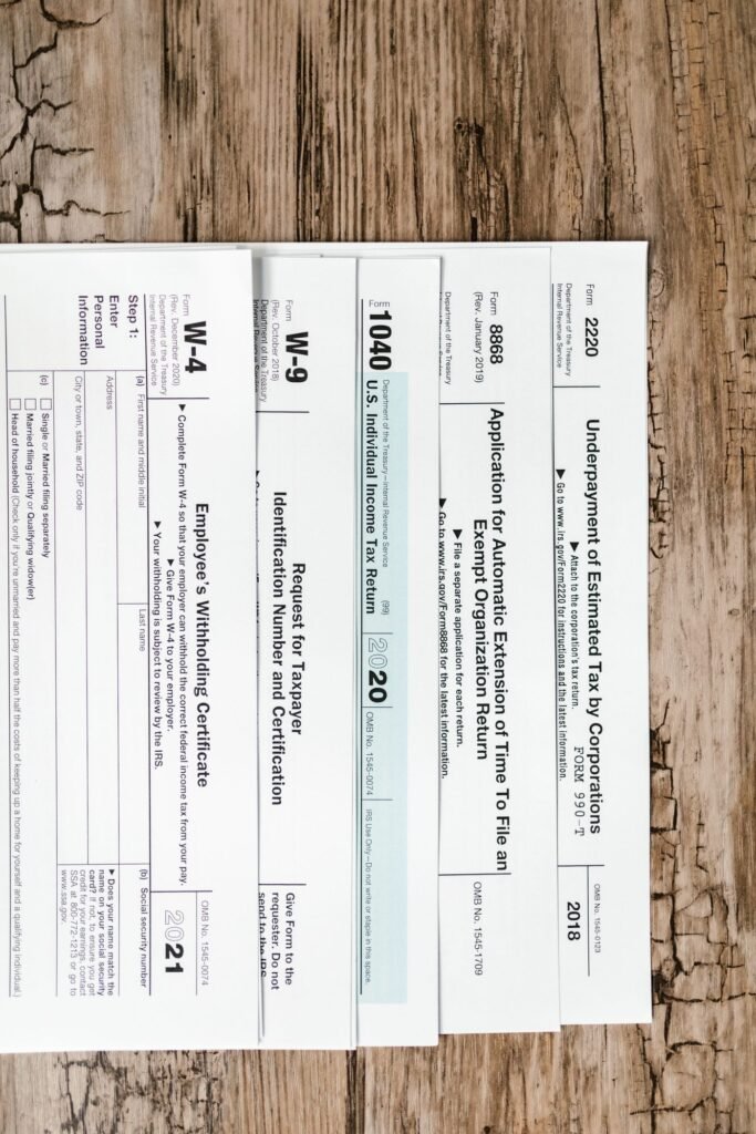 Documentos de imposto de renda