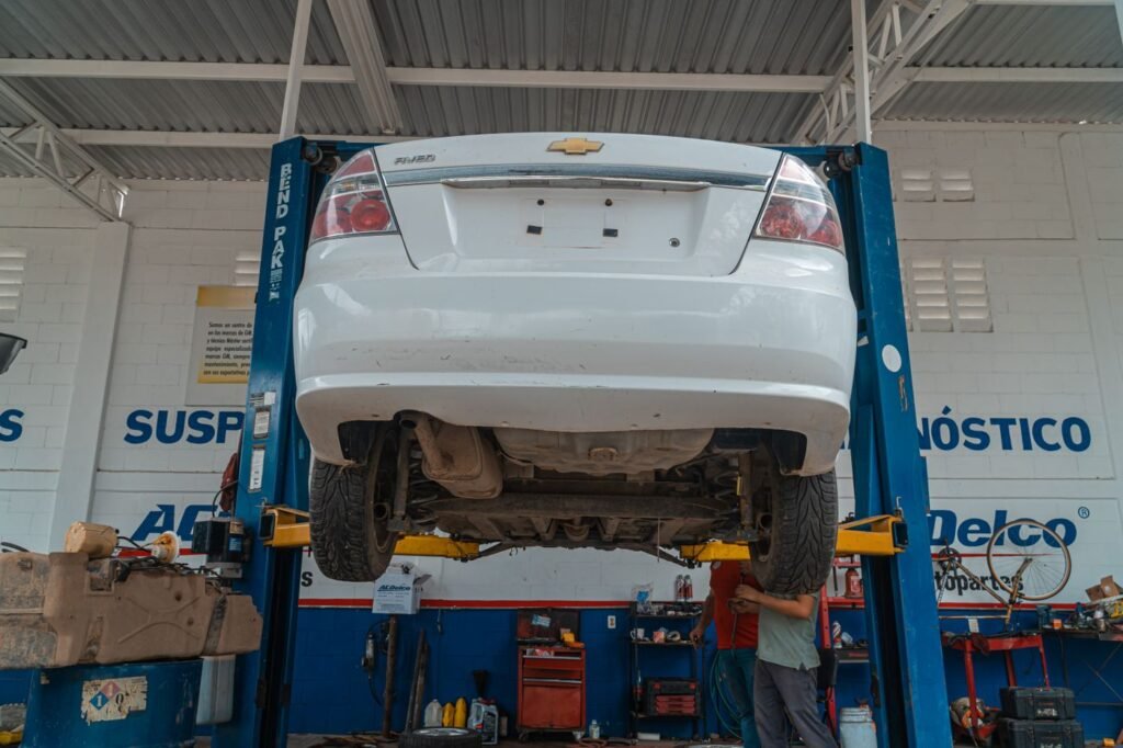 Carro em oficina