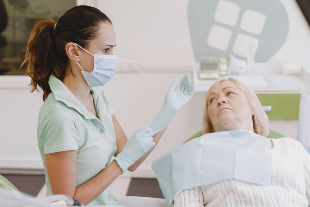 Exame médico em consultório