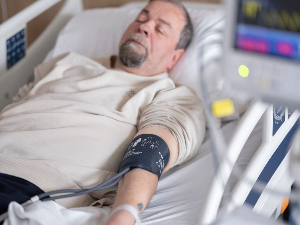 Paciente em recuperação